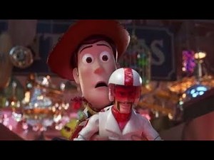 Toy Story 4 (2019) - Duke Caboom And Forky - Cat Chase