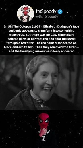 How They Made This Face Transform in 1937 Without CGI