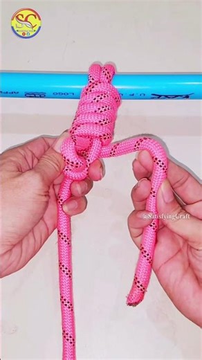 DIY rope knot guide 💡 Step by step tutorial for beginners at home