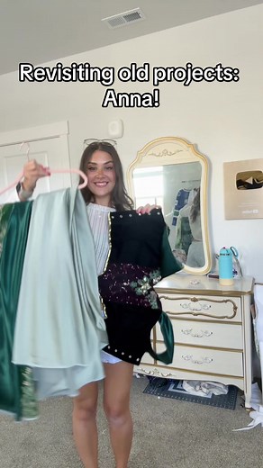 Frozen Anna Corset Dress Making