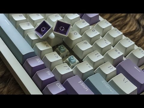 Ajazz AK820 Sea Salt Switches - Sound Test