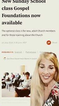 New Gospel Foundations class replaces Gospel Principles and shows new direction for LDS church