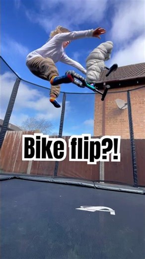 Learning to BIKE FLIP?! 🤯