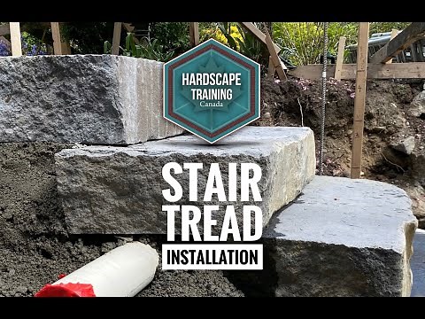 How to build a LARGE Natural STAIRCASE with a strap and excavator!