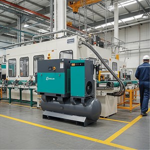 [Hot Item] Industrial Smart Control IP55 Variable Speed Integrated Screw Air Compressor