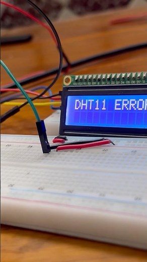 Live temperature on LCD display!