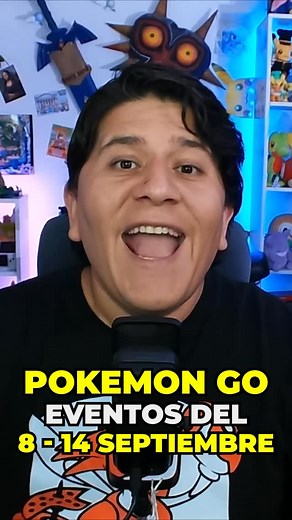 735 reactions · 21 shares | Eventos en Pokémon GO del 8 al 14 de Septiembre!⚡️ #pokemon #pokemongo #pokemongocommunity #pokemongofriends | ElMikawas | Facebook