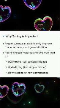 AL3451 UNIT 4 Hyperparameter tuning #hyperparametertuning #live #aiml #shotrs #ml #shorts #viral