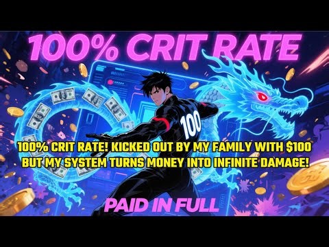 100% CRIT RATE! Kicked Out By My Family With $100, But My System Turns Money into INFINITE Damage!