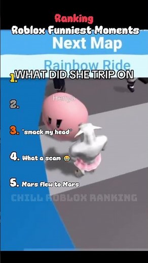 Ranking TOP 5 Funniest Moments in Roblox! #roblox