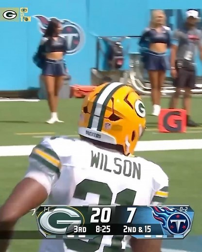 Green Bay Packers | FIRST NFL TD FOR WILSON! | Instagram