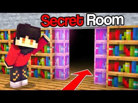 I Made a SECRET ROOM in My Minecraft House..