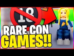 Roblox Scented Con | Rare Condo Games That Can Actually Get your Account Banned!
