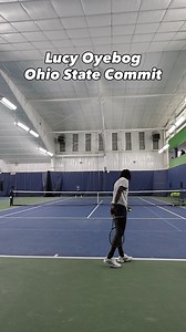 College tennis is getting one of the best forehands in the country! #tennis #juniortennis | John McEnroe Tennis Academy