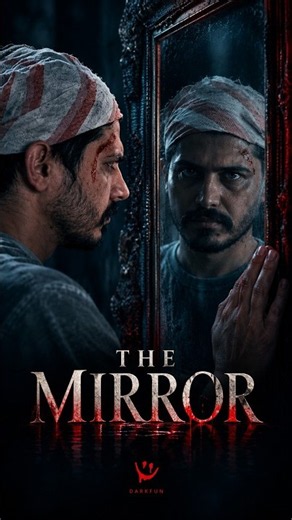 Never trust a mirror in an empty room - #horrorshortfilm #horror #horrorshorts #horrormovies #scary