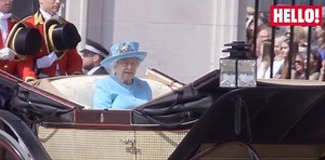 Don't they all look wonderful? Members of the royal family - including Her Majesty the Queen - leave Buckingham Palace in horse-drawn carriages ahead of Trooping the Colour. | HELLO!