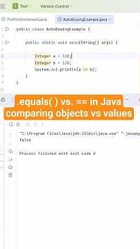 Java Comparison Operators | Comparing objects and values #coding #javatutorial #java #programming
