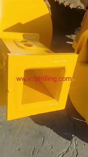 1000mm Double cut Conical Rock Auger with casted kelly box used for bored pile foundation work