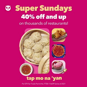 171K views · 4.1K reactions | It's Super Sundays when you order from foodpanda! Get 40% off and up from thousands of restaurants! | foodpanda | Facebook