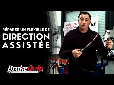 Comment réparer un flexible de direction assistée ?