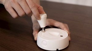 Olafus Spot Lights Indoor 4 Pack, Spotlight Battery Operated, Dimmable LED Accent Light Remote Control, 2700K Warm White Small Uplight Focus Light for Display Painting Picture Artwork Closet