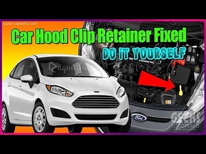 Car Hood Clip Retainer Fixed
