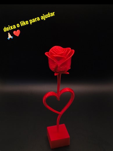 🌹 Rosa vermelha eterna em 3D, pétalas aveludadas que pulsam paixão, coroada por um coração entrelaçado no caule – impressa camada por camada na Secret Lab para durar para sempre! 💖 ✨ Mistério em azul profundo: essa rosa 3D da Secret Lab floresce com pétalas exuberantes, folhas delicadas e base robusta que grita exclusividade eterna! 🌊 Cor rara que simboliza confiança e sonhos impossíveis #3DPortugal #MakerPortugal #lisboaportugal #oeiras