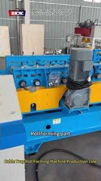 Cable Tray Roll Forming Machine Production Line