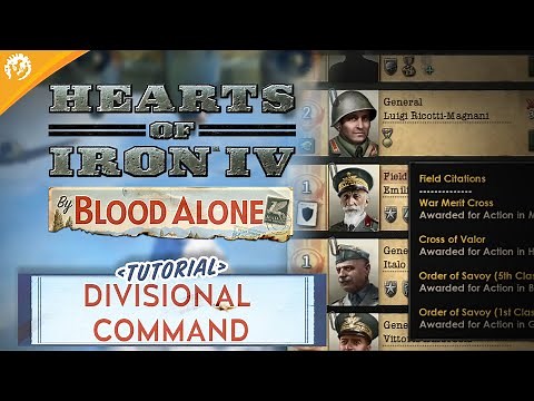 Your orders, General? | Hearts of Iron IV: By Blood Alone - Tutorial | Divisional Command