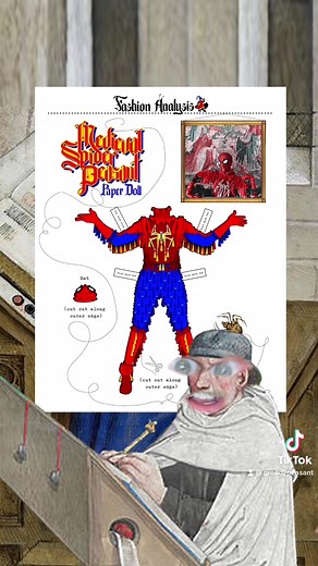 You’ve never met a medieval PDF quite like this! 📜✨👀 #medievaltiktok #fyp #churchbulletin