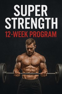 Super Strength Fitness Program | 12-week Gym Plan | PDF Printable & Google Sheets | Gain Muscle, Gain Strength, Lose Fat - Etsy Canada