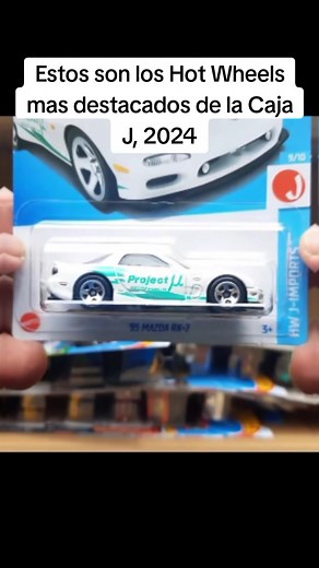 Hot Wheels destacados de la Caja J 2024