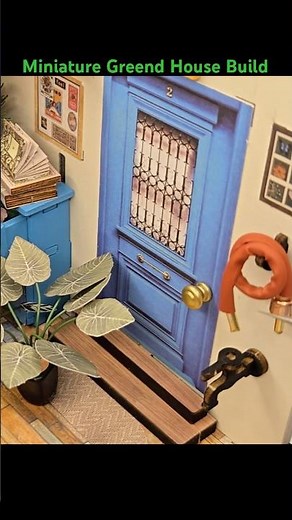 Tiny Greenhouse Build! 🌿 | Rolife Cathy's Flower House Miniature #diy #flowers #miniature #rolife