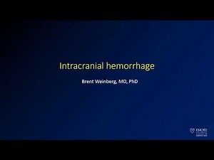 Imaging Intracranial hemorrhage - introduction