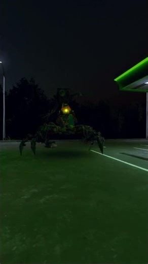 PROTOTYPE Attacked Gas Station | Poppy PlayTime Chapter 5 in Garry's Mod #prototype #poppyplaytime