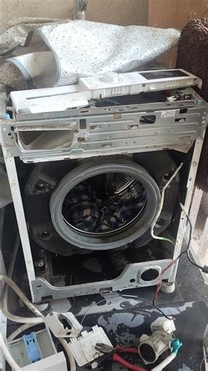 Lg front load washing machine shokupsher replacement