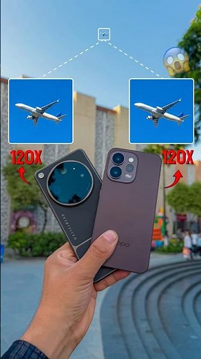 Oppo Reno 15 Pro Mini vs Find X9 Ultra Zoom Test 120X insane 😱😱