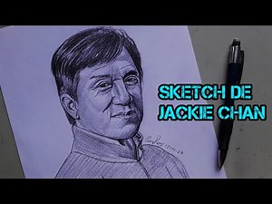 Speed Drawing Jackie Chan // Dibujo de Jackie Chan