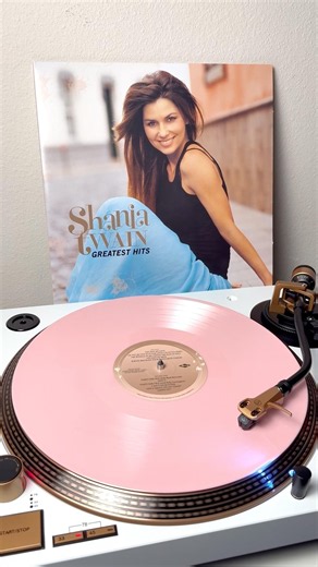 Shania Twain - You Win My Love | Greatest Hits | Baby Pink Vinyl 😎🩷✨ #vinyl #shorts