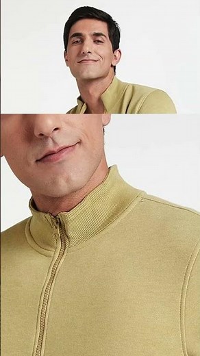 Amazon Brand – Symbol Men’s Cotton Blend High Neck Fleece Sweatshirt#shoes