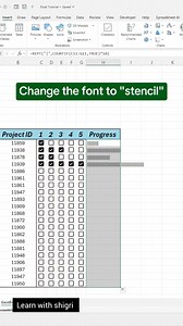 1.4M views · 4.7K reactions | Project Tracker in Ms Excel #learnwithshigri #Excel #tipsandtricks #msoffice #tips #tricks | Learn With Shigri | Facebook