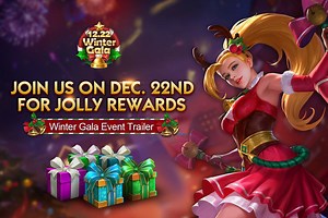 1.1M views · 1K reactions | Winter Gala is coming! Join us on Dec. 22nd to enjoy this great festival that we prepared for you, with abundant jolly rewards! Check out the latest Winter Gala Event Trailer right now! #MobileLegendsBangBang #MLBBWinterGala | Mobile Legends: Bang Bang | Facebook