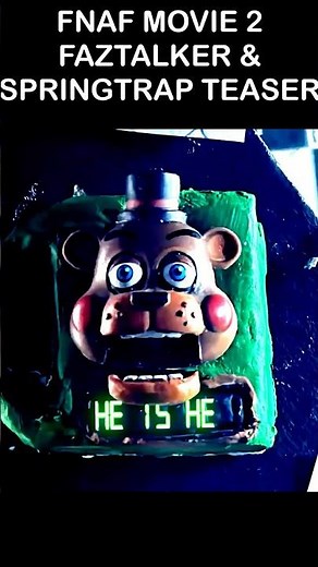 FNaF 2 Movie Faztalker & Springtrap Teaser | FNaF Movie 2 Animation