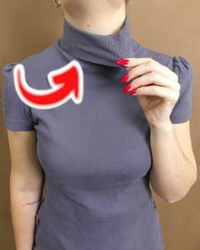 How to reduce the collar on a blouse in 15 minutes.