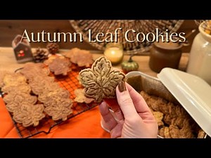 Autumn Leaf Cookies Recipe | Easy Fall Baking