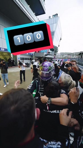 Celebrating 100 F1 Wins with Mercedes and Lewis Hamilton