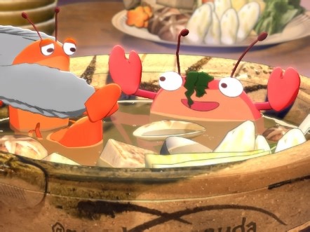 螃蟹系列① 泡澡的螃蟹