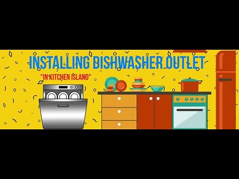 How To Install garbage Disposal Switch and Outlet In Kitchen Island