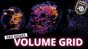 NEW FEATURE: Volume Grids | Geometry Nodes Tutorial (Blender 5) | BlenderNation Bazaar