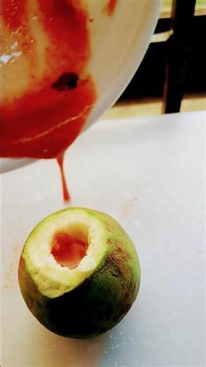 Guava Raw Wataring Chatt🤤🍐 #shortsvideo #food #shorts